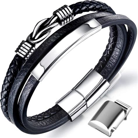 bracciale pelle prada uomo|Bracciali di Prada da uomo: nuova collezione di gioielli su.